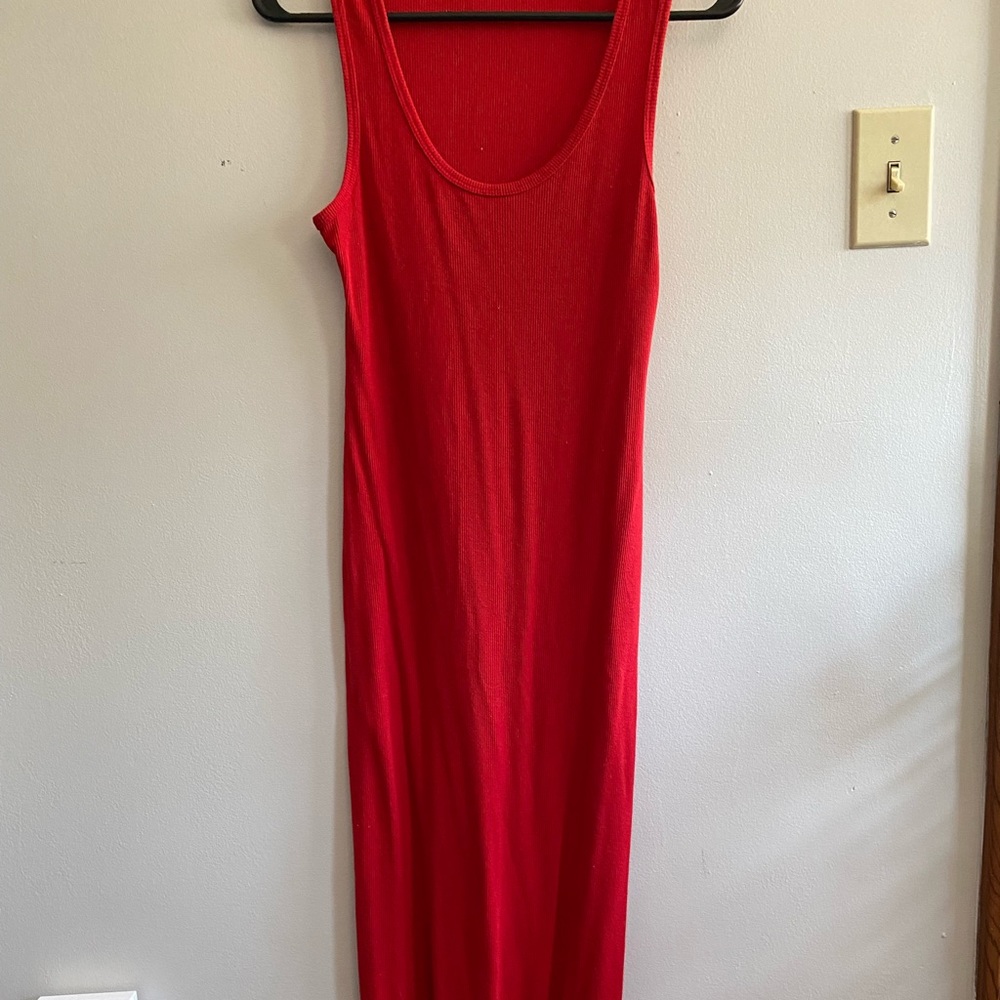 HeartHips Ribbed Maxi Dress